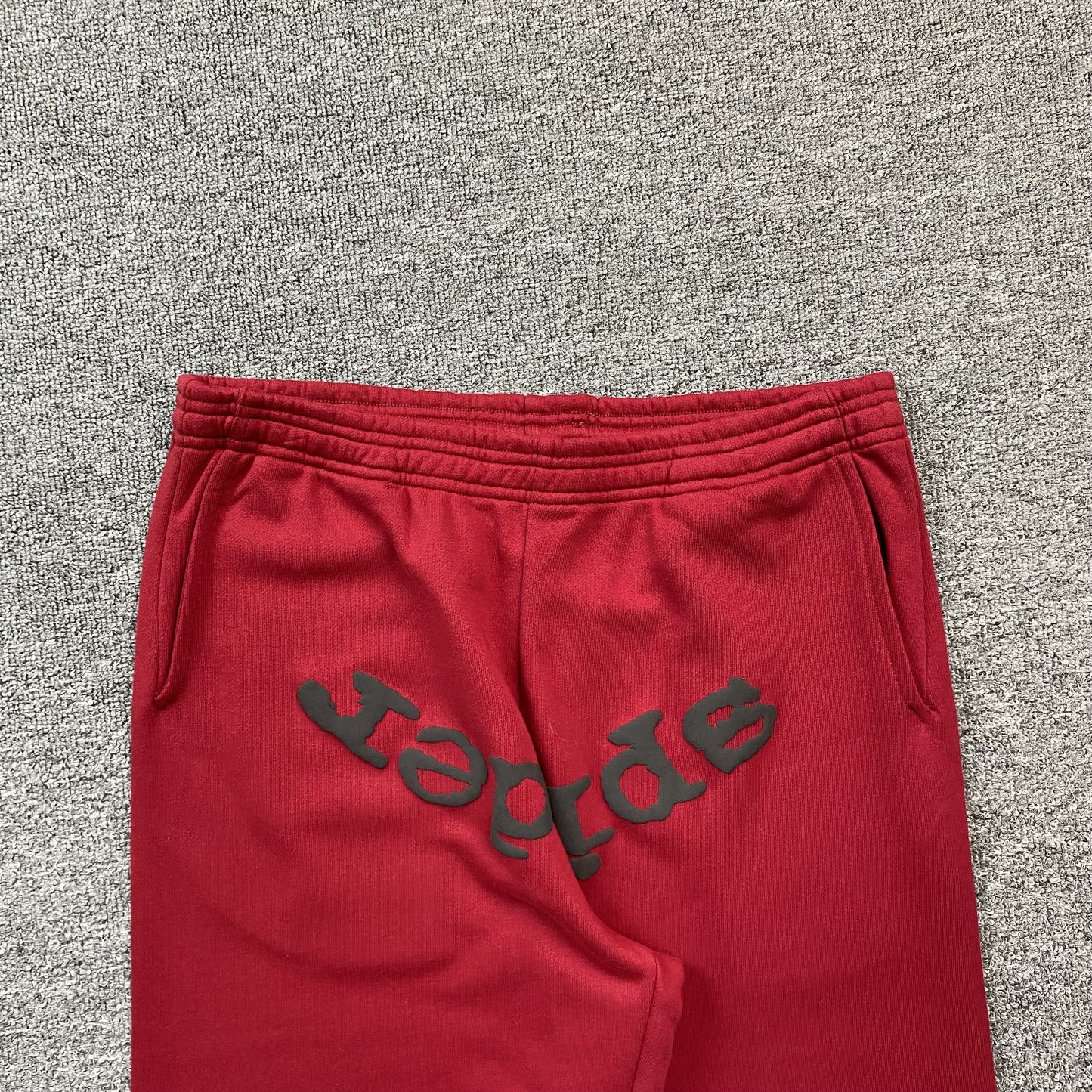 Sp5der Web Sweatpants Red