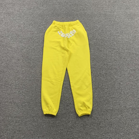 Sp5der Websuit Sweatpants Yellow
