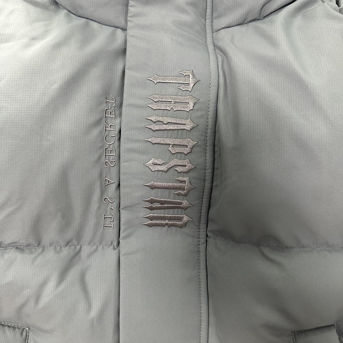 Trapstar Decoded Hooded 2.0 Puffer Jacket Grey